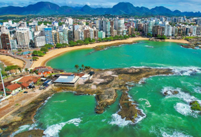 Vista da cidade de Guarapari