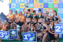 Premiação Rota Sulamericana de Vôlei Master