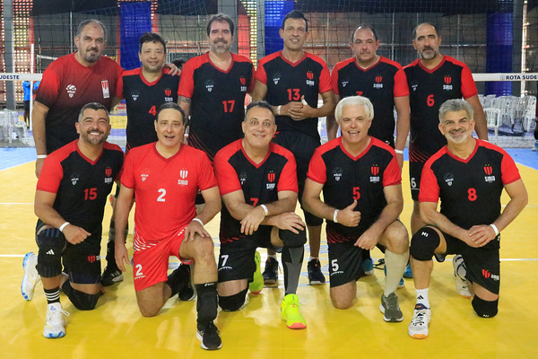 Logomarca do evento Vôlei Master Capixaba