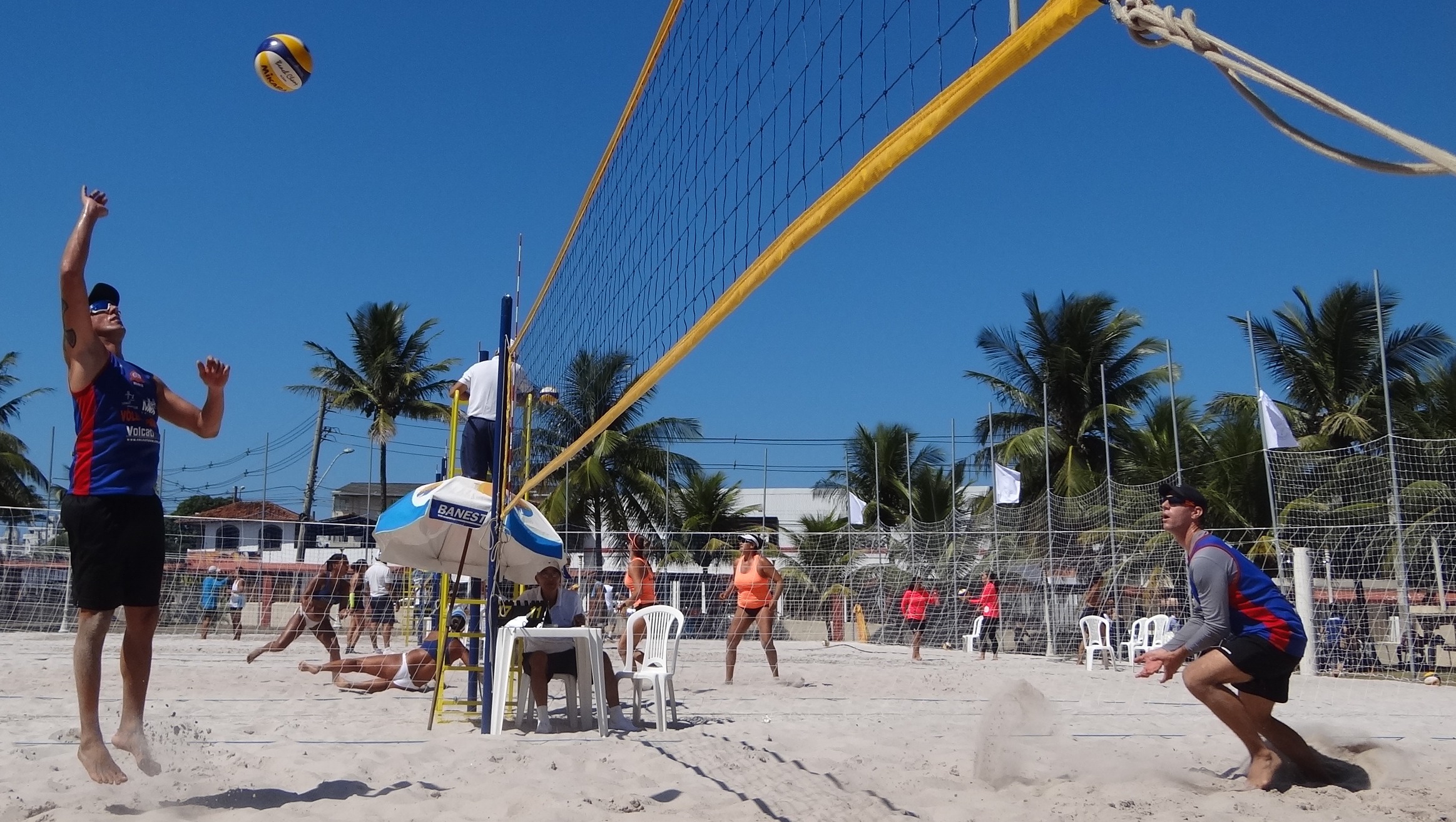 Veja as imagens do vôlei de praia que rolaram na Rota Sudeste 2019